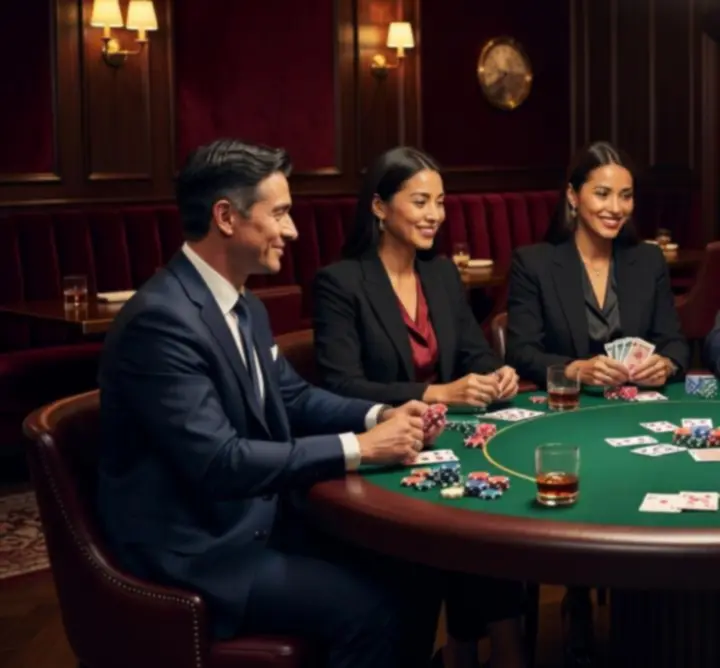 Mese de poker și cină de afaceri într-un eveniment corporate la Royal Deal Restaurant